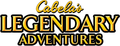 Cabela's Legendary Adventures title screen for Wii